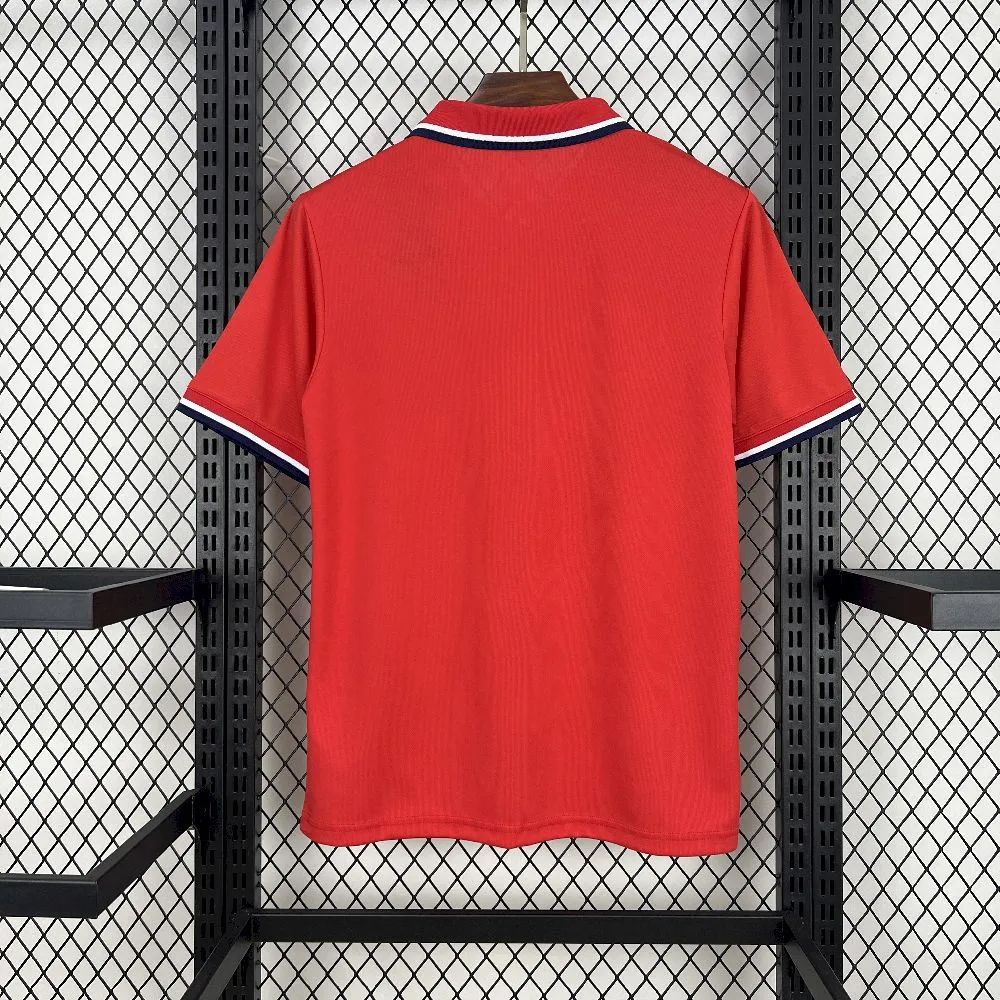2025/26 Rangers Second Away Red Jersey Fan Version