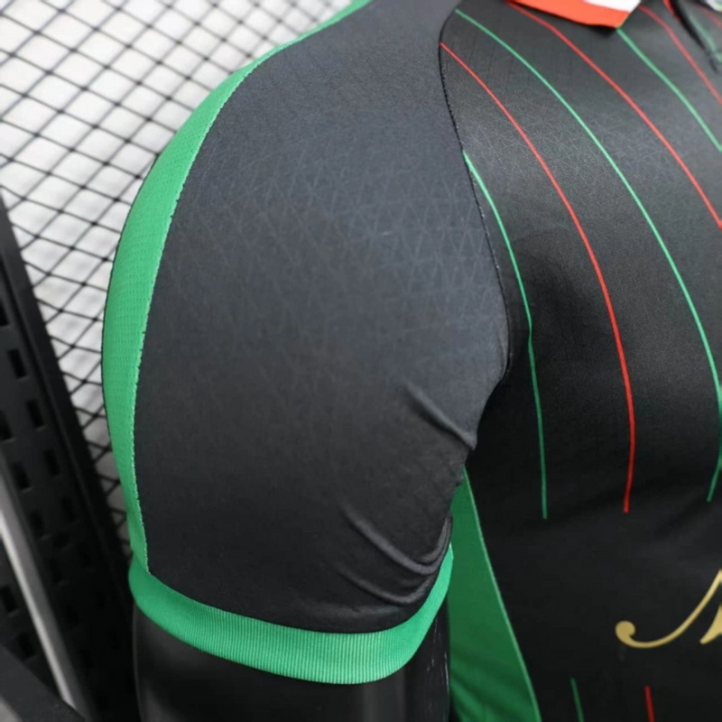 2025/26 Palestine Special Edition Black jersey Player Version