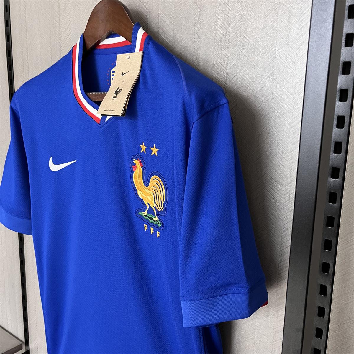 2024/25 France Euro Home Jersey Fan Version