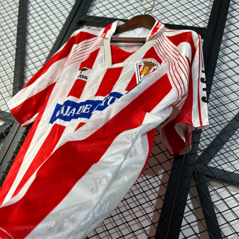 Retro Sporting Gijon 94/95 Home jersey Fan Version