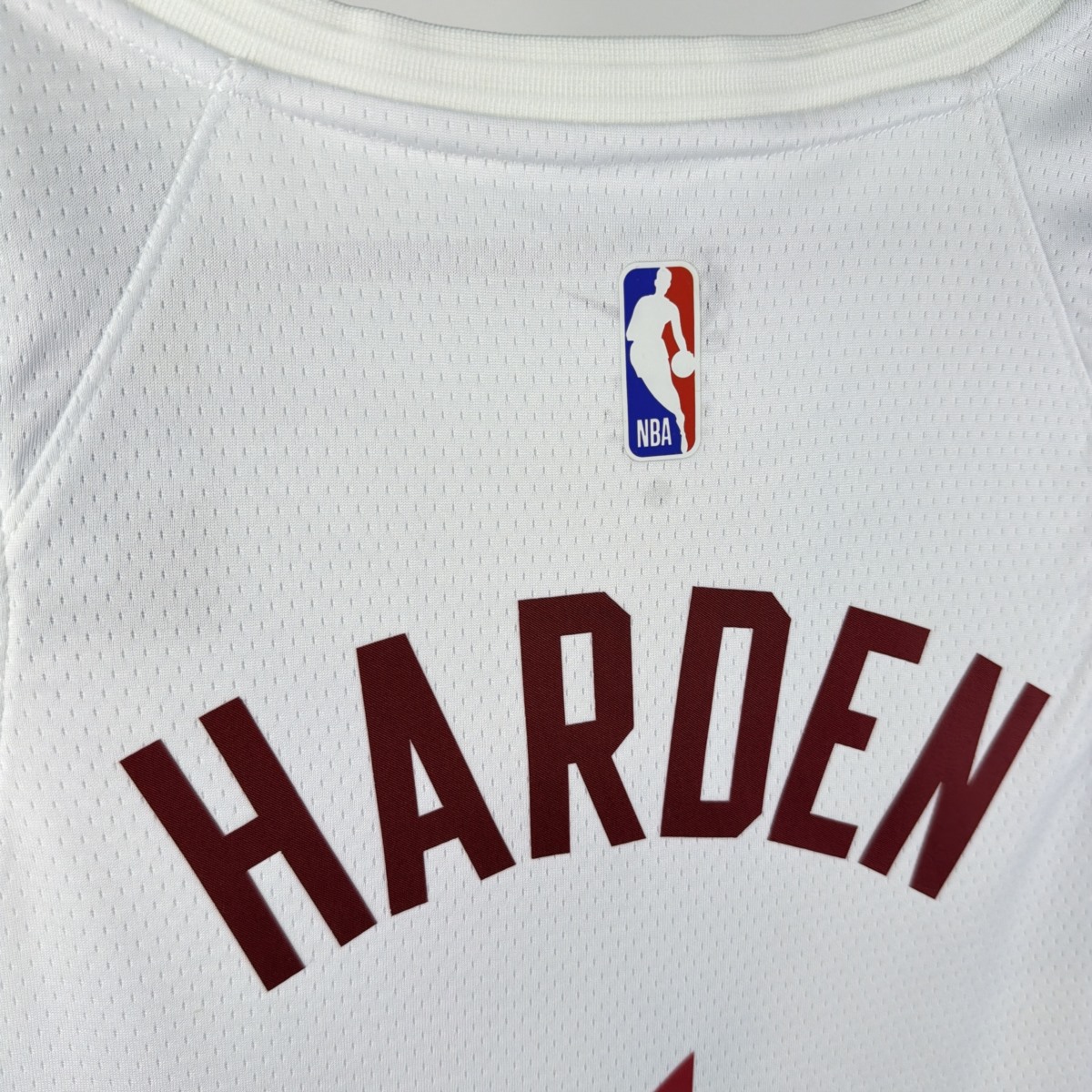 NBA Cleverland Cavaliers Round Neck White Jersey HARDEN#1