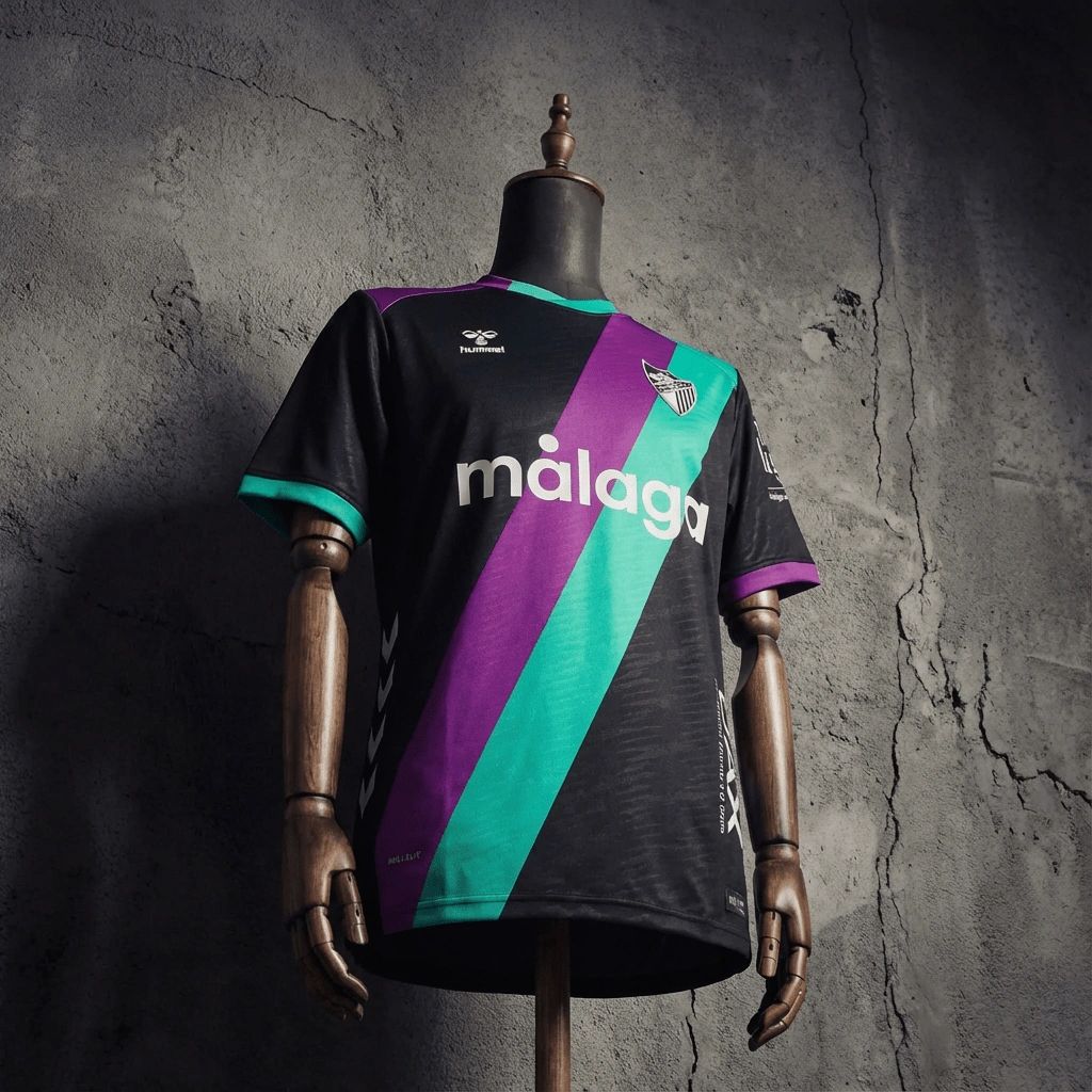 2025/26 Malaga Second Away jersey Fan version