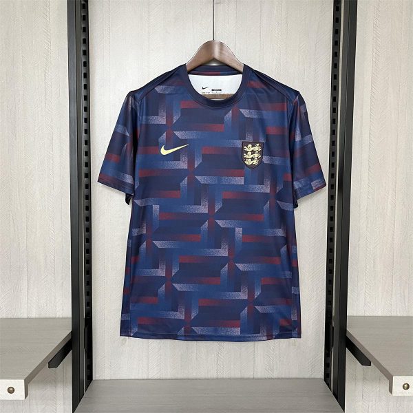 2024/25 England Euro Pre-match training uniform Jersey Fan Version
