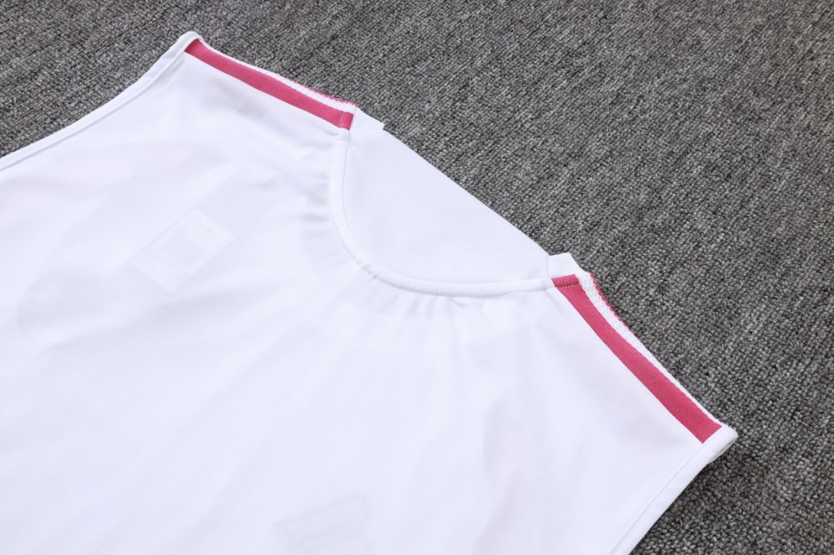2026 Real Madrid White Training Set Shirt and Shorts