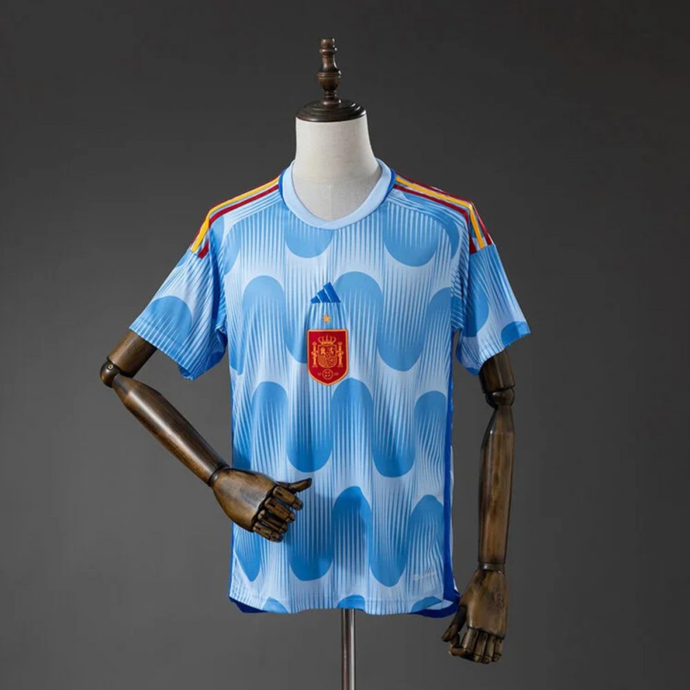 Retro Spain 2022 Away Jersey Fan Version