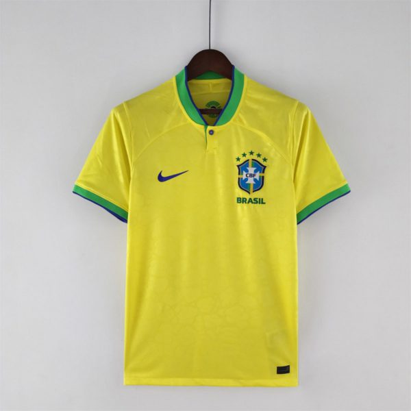2022 Brazil World Cup jersey home jersey Fan Version