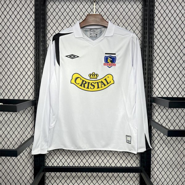 Retro Colo Colo 2006 Home Long Sleeve jersey Fan Version