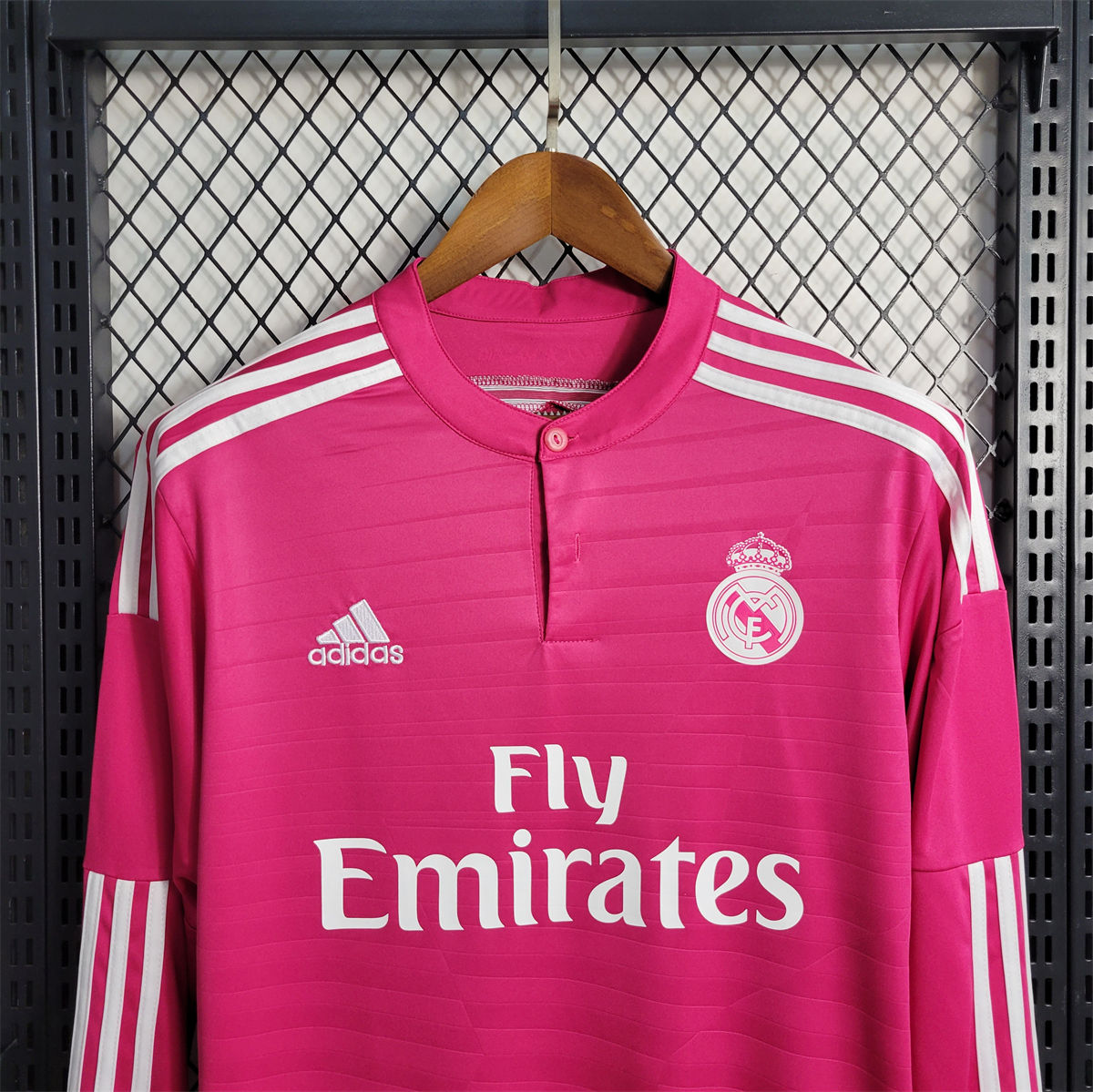 Retro Real Madrid 14/15 Long Sleeve away jersey Fan Version