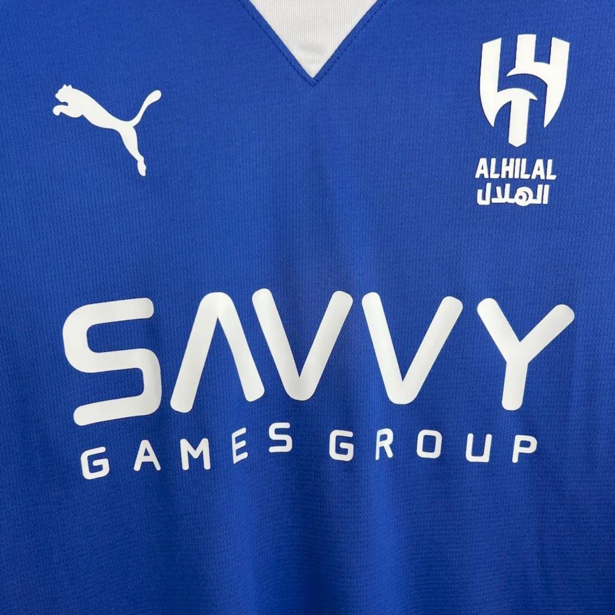 24/25 Al Hilal SC 70th Years Anniversary Jersey Fan Version
