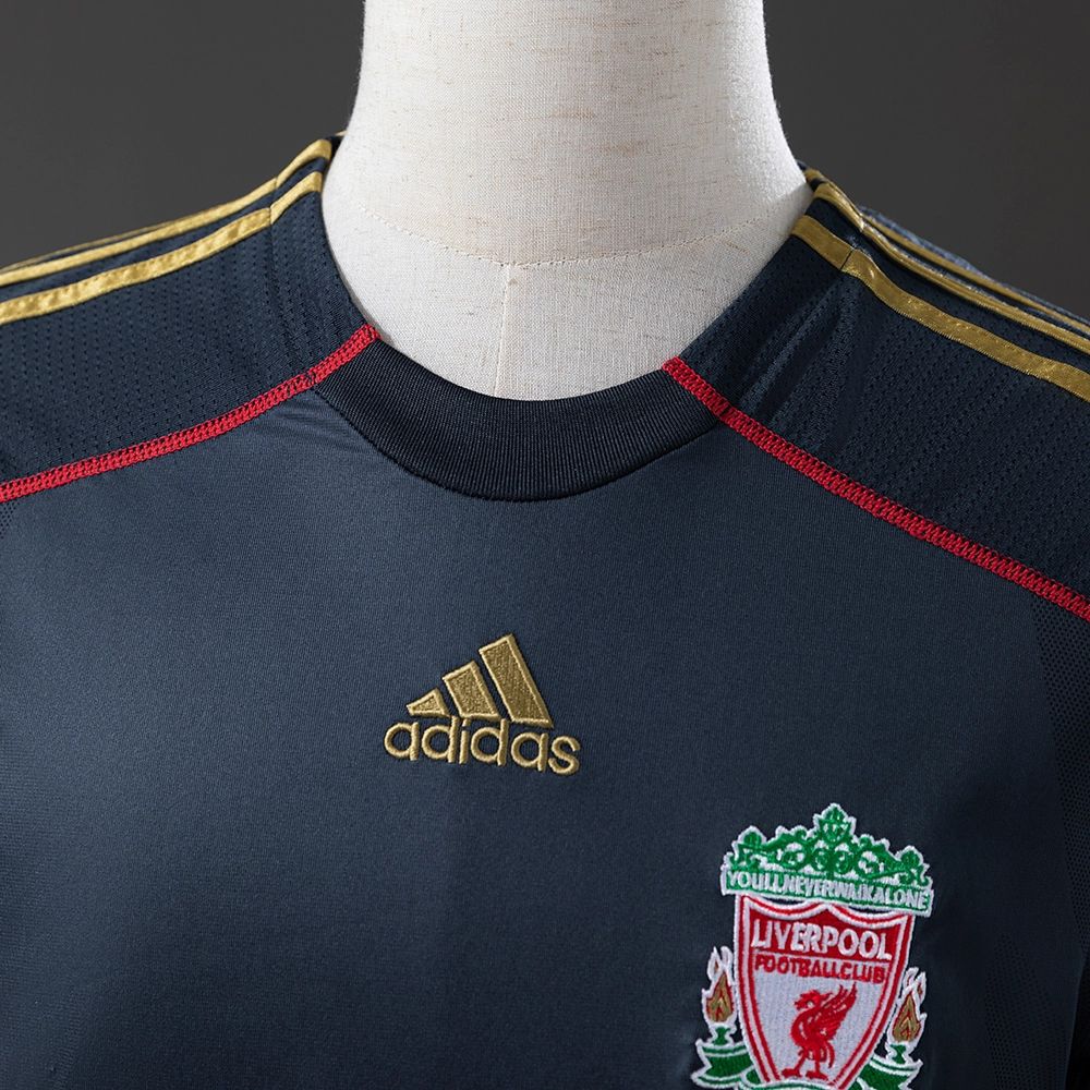 Retro Liverpool 2009/10 Away  jersey Fan Version