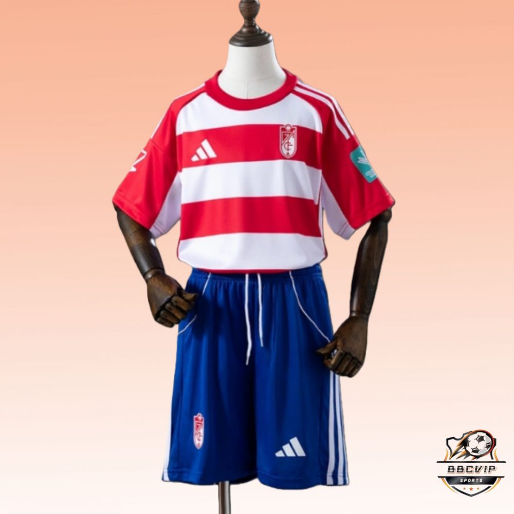 2025/26 Granada Home jersey Kid Kits Size 16-28