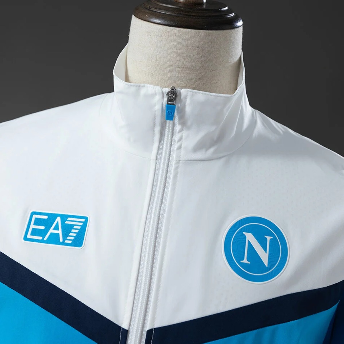 2025/26 Napoli White Windbreaker Sport Unifom
