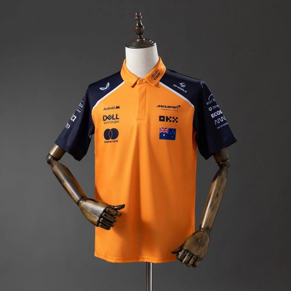 F1 Racing McLaren Team 2025 Orange Suit POLO PIASTRI #81