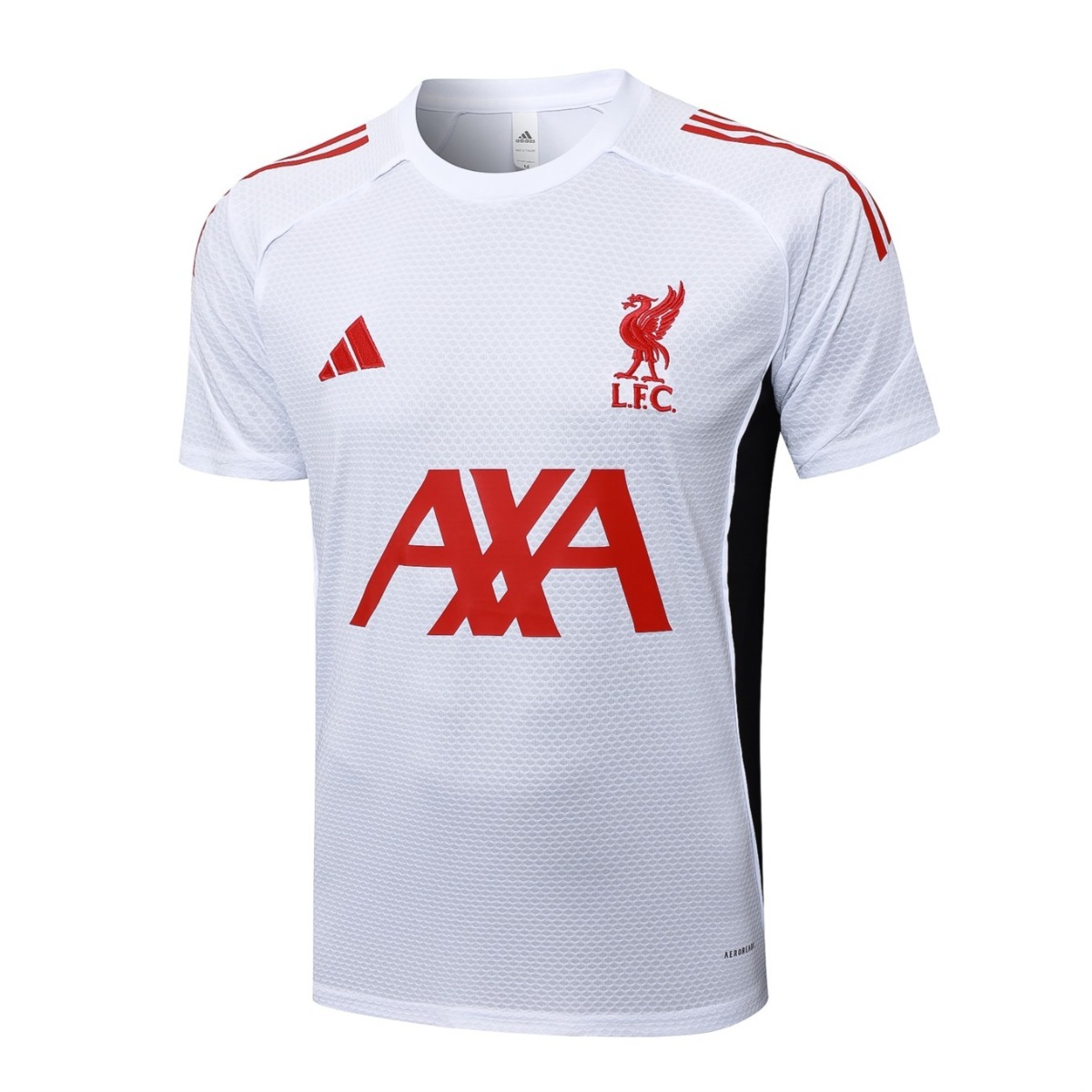 2026 Liverpool White Training Set Shirt and Shorts