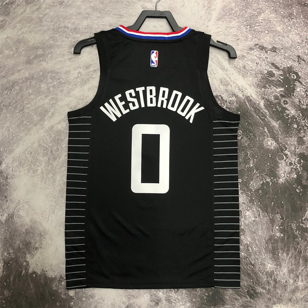 NBA Los Angeles Clippers Jersey WESTBROOK#0 S-XXL