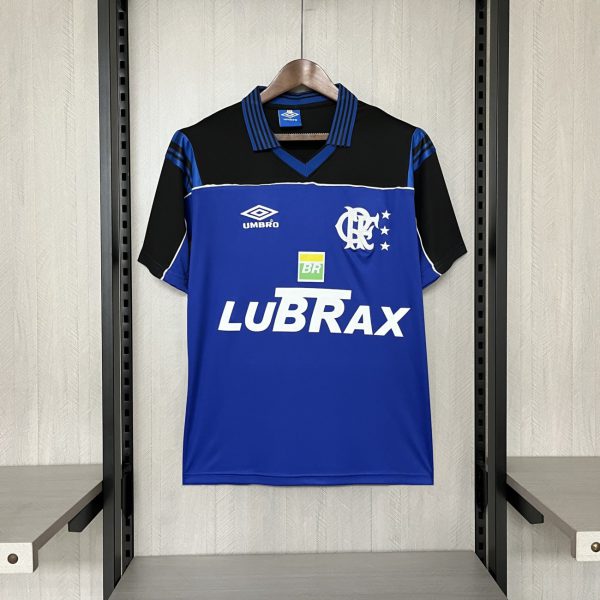Retro 1999 Flamengo Goalkeeper Blue jersey Fan Version