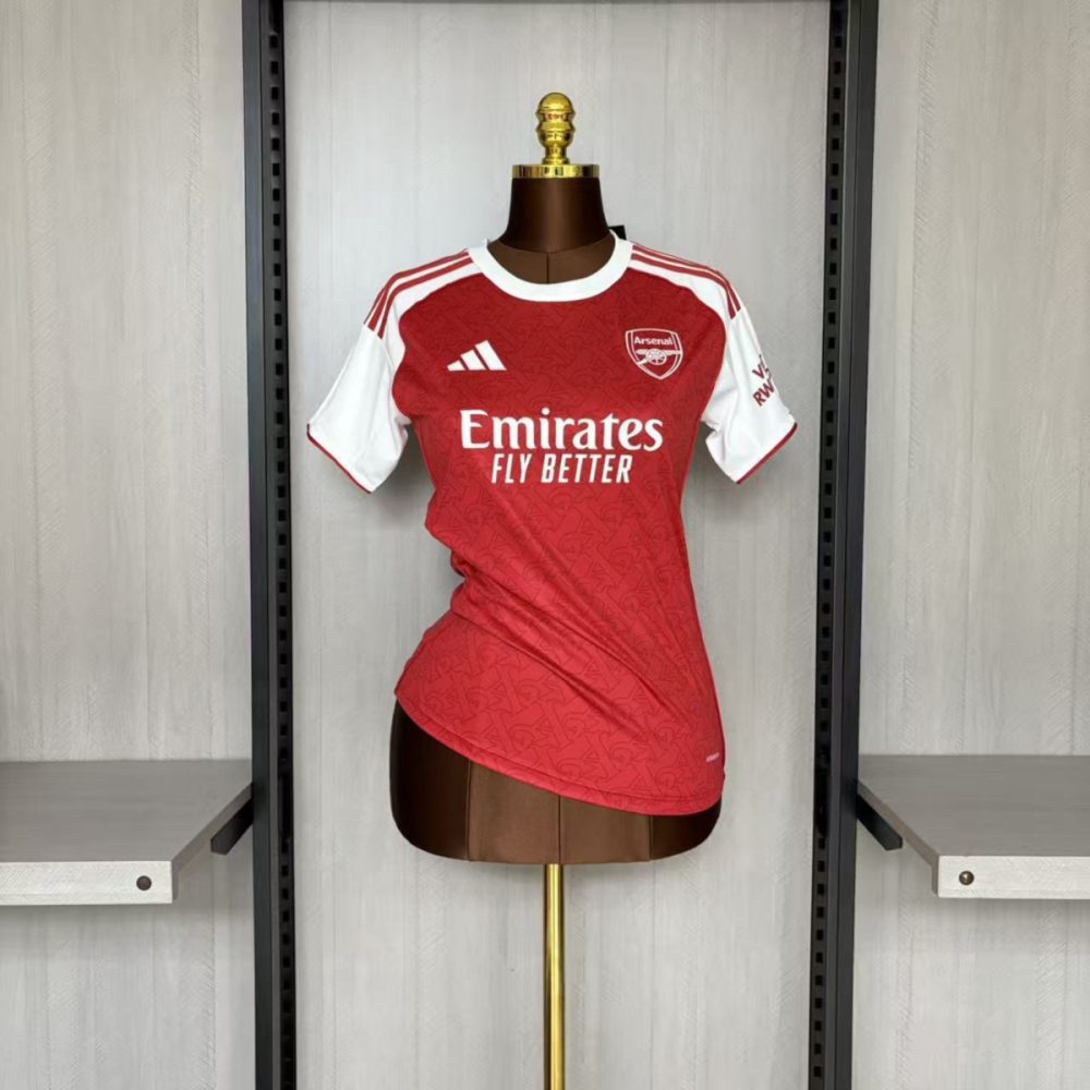 2025/26 Arsenal Home Women's Jersey Fan Version