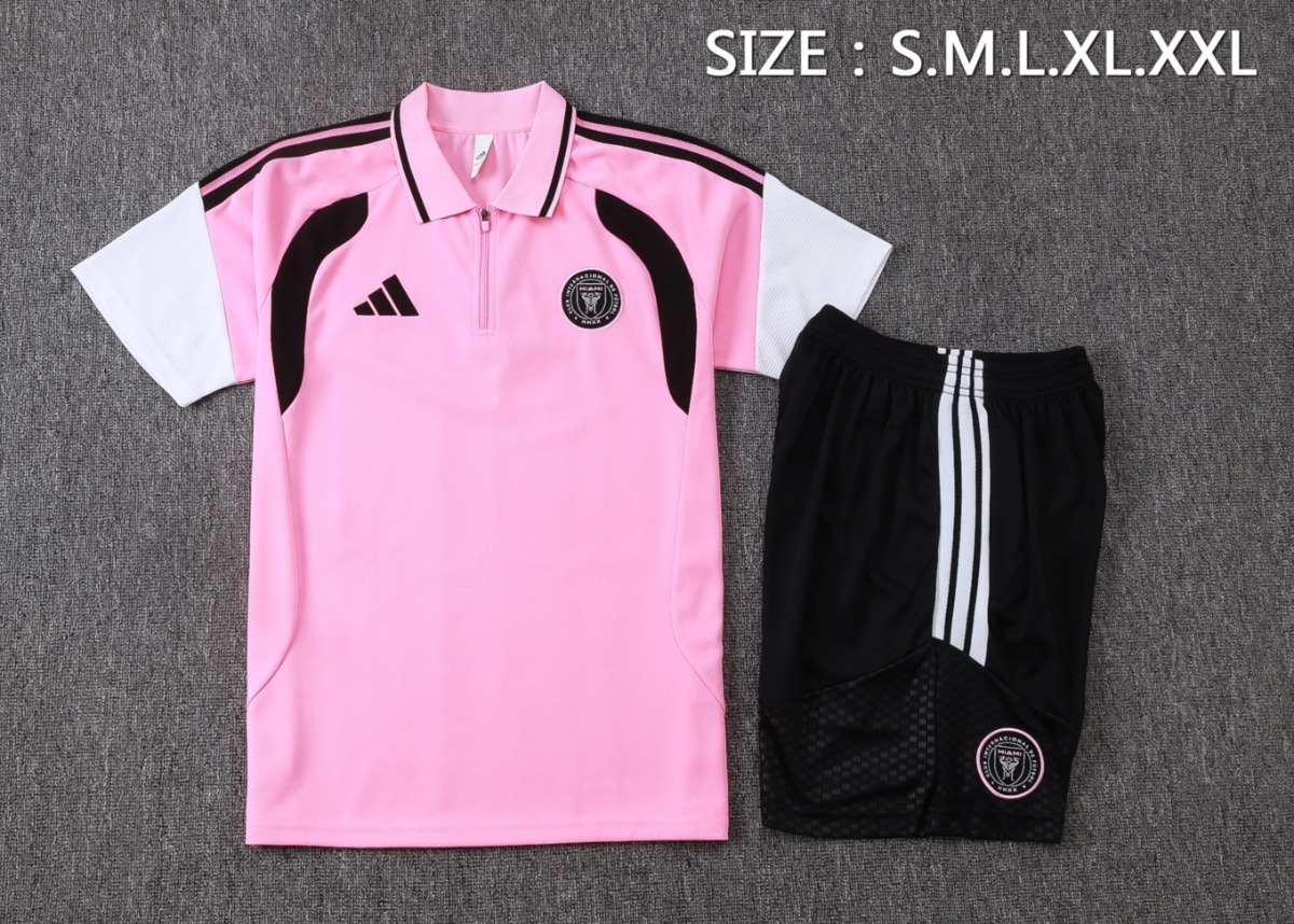 2026 Miami Pink Training Set Shirt and Shorts