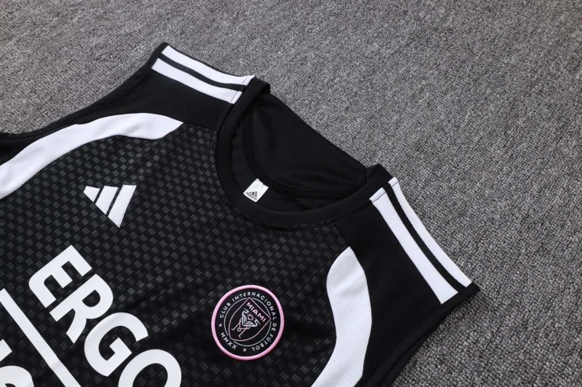 2026 Miami Black Training Set Shirt and Shorts