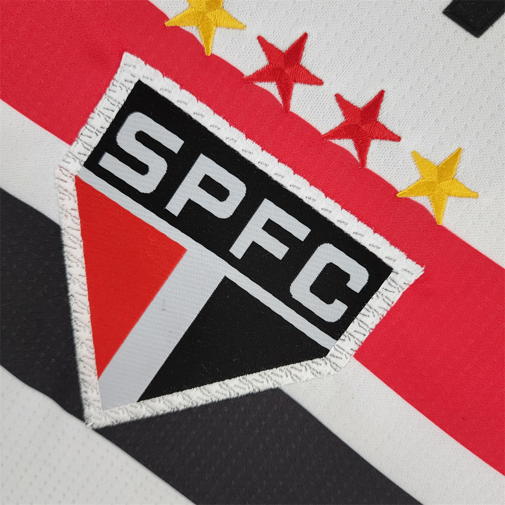 Retro 2000 sao paulo home jersey Fan Version