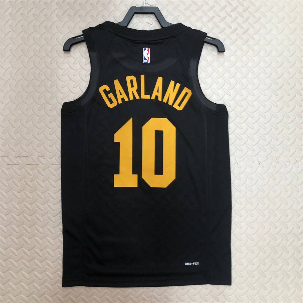 NBA Cleverland Cavaliers Round Neck Black jersey GARLAND#10 S-XXL