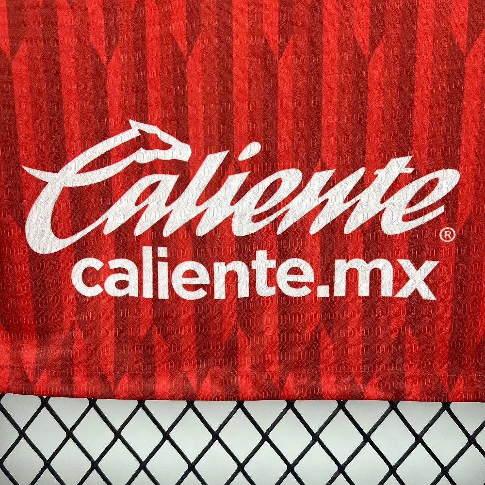 2025/26 Toluca Home Red jersey Fan version