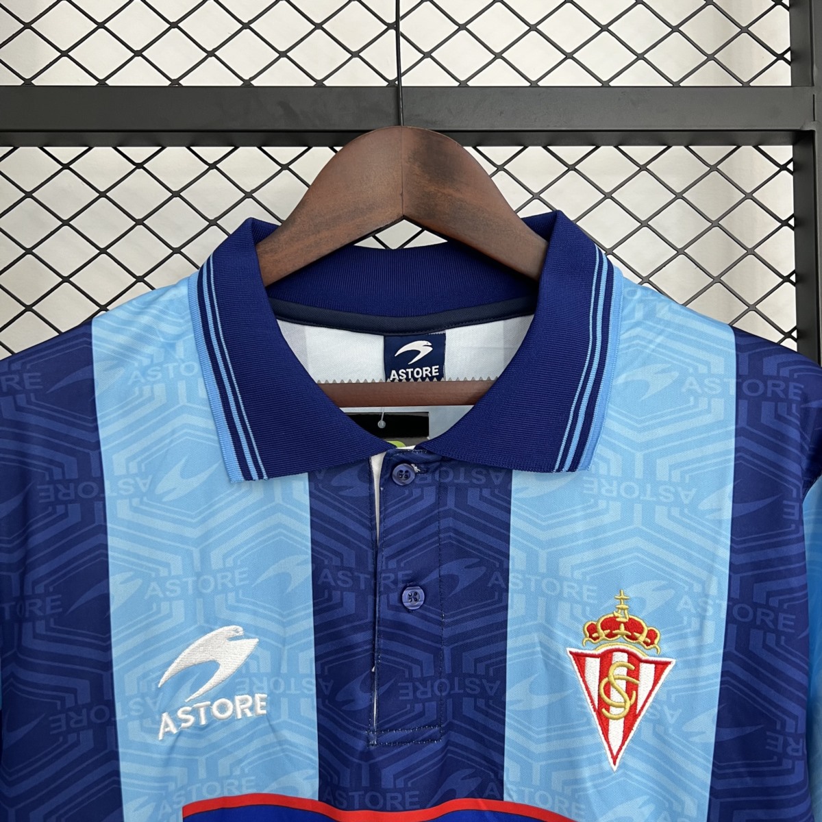 Retro Sporting Gijon 2002/03 Second Away jersey Fan Version