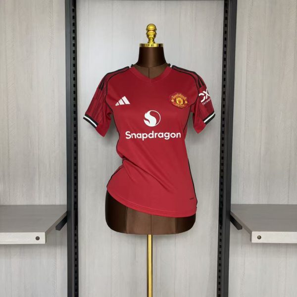2025/26 Manchester United Home Women's Jersey Fan Version