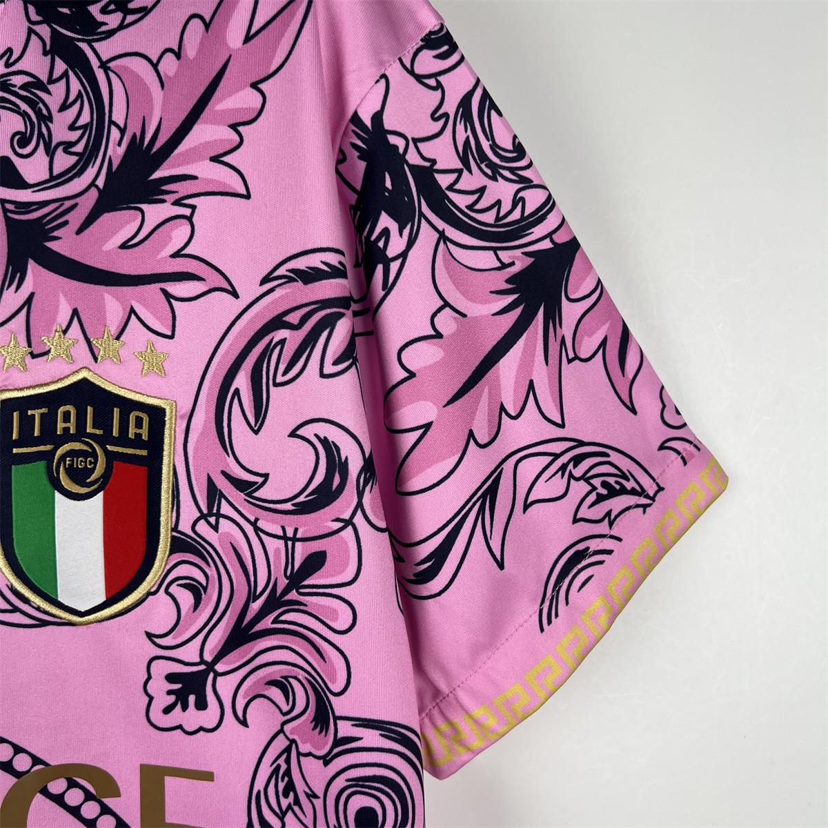 23/24 Italy Special Edition Pink Jersey Fan Version