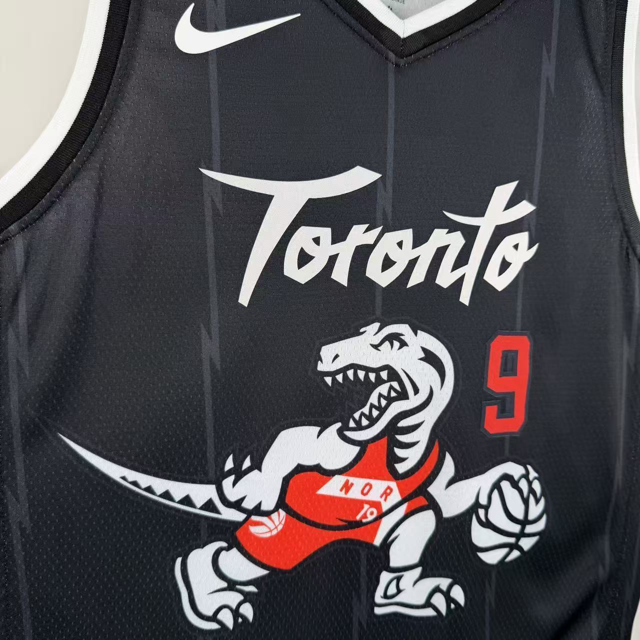 NBA Toronto Raptors 2026 City Edition Black Jersey RARRETT#9