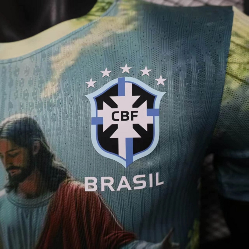 2025/26 Brazil Jesus Memorial Edition jersey Player Version