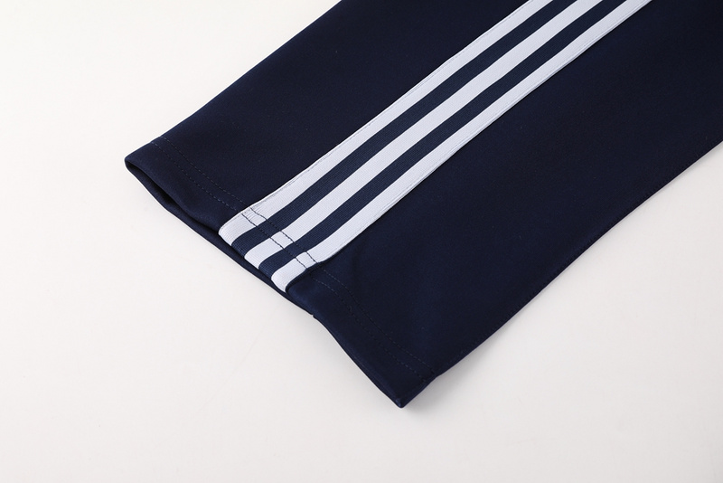 2024 Adidas Royal Blue Jacket Training Suit Set Football Team Shirt Sports Fashion