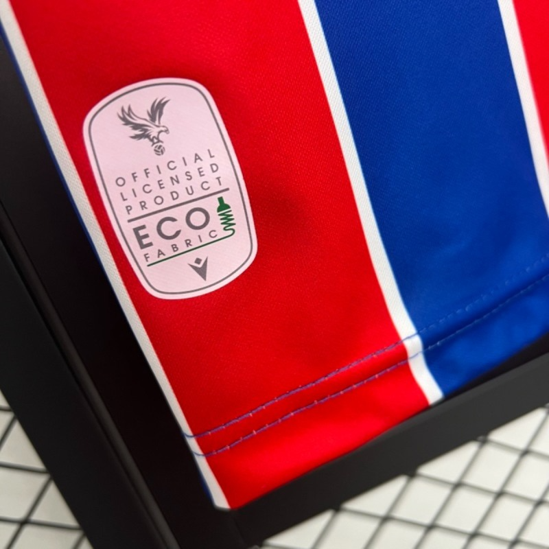2025/26 Crystal Palace Home Jersey – Fan Version