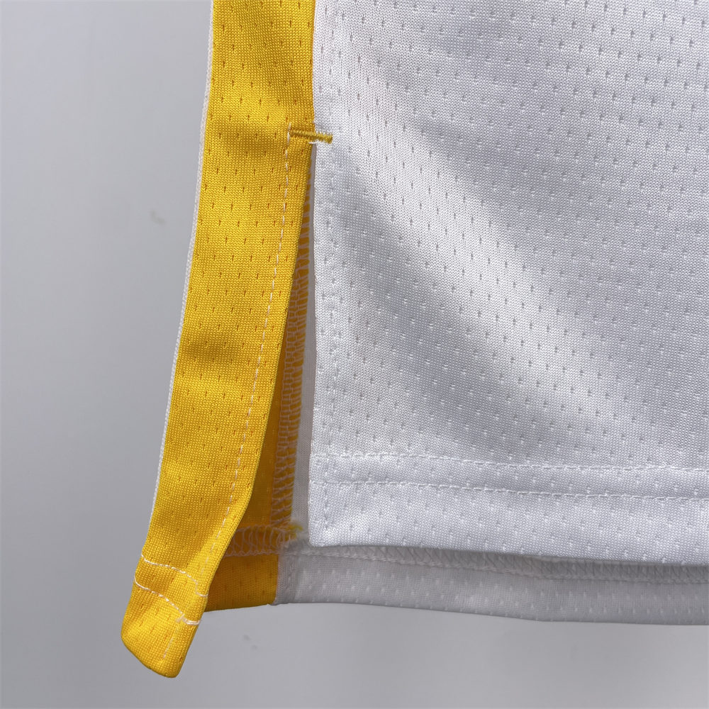 NBA Golden State Warriors 2023 V-Neck White Jersey CURRY#30 S-XXL