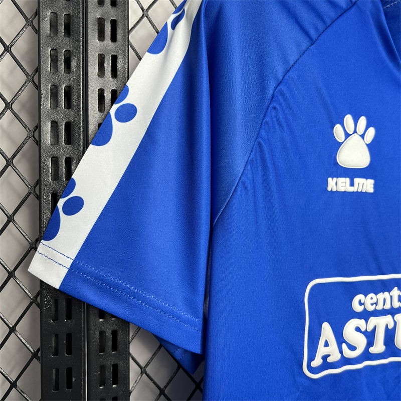 Retro Real Oviedo 90/91 Home jersey Fan Version