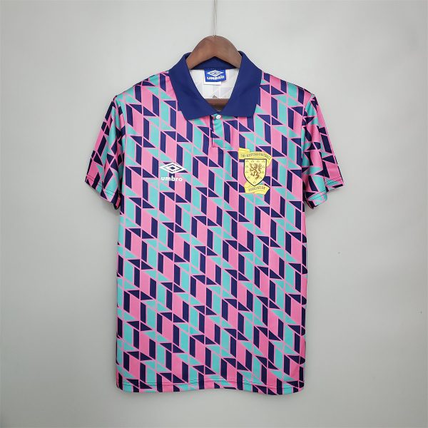 Retro Scotland 1988/89 Away jersey Fan Version