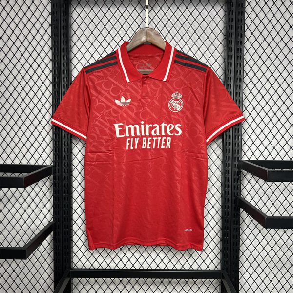2024/25 Real Madrid Red Jersey Fan Version