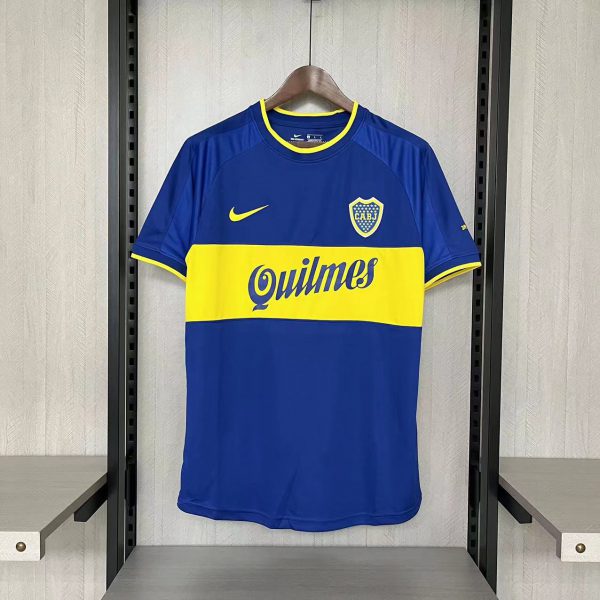 Retro Boca Juniors 99/00 Home jersey Fan Version