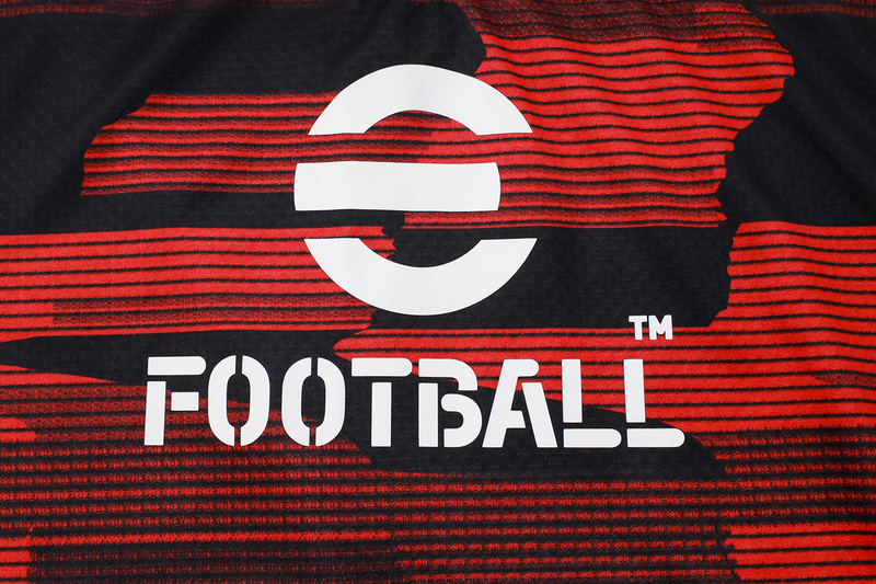 24/25 AC Milan Red Long-sleeved half-pull training kit Football team kit