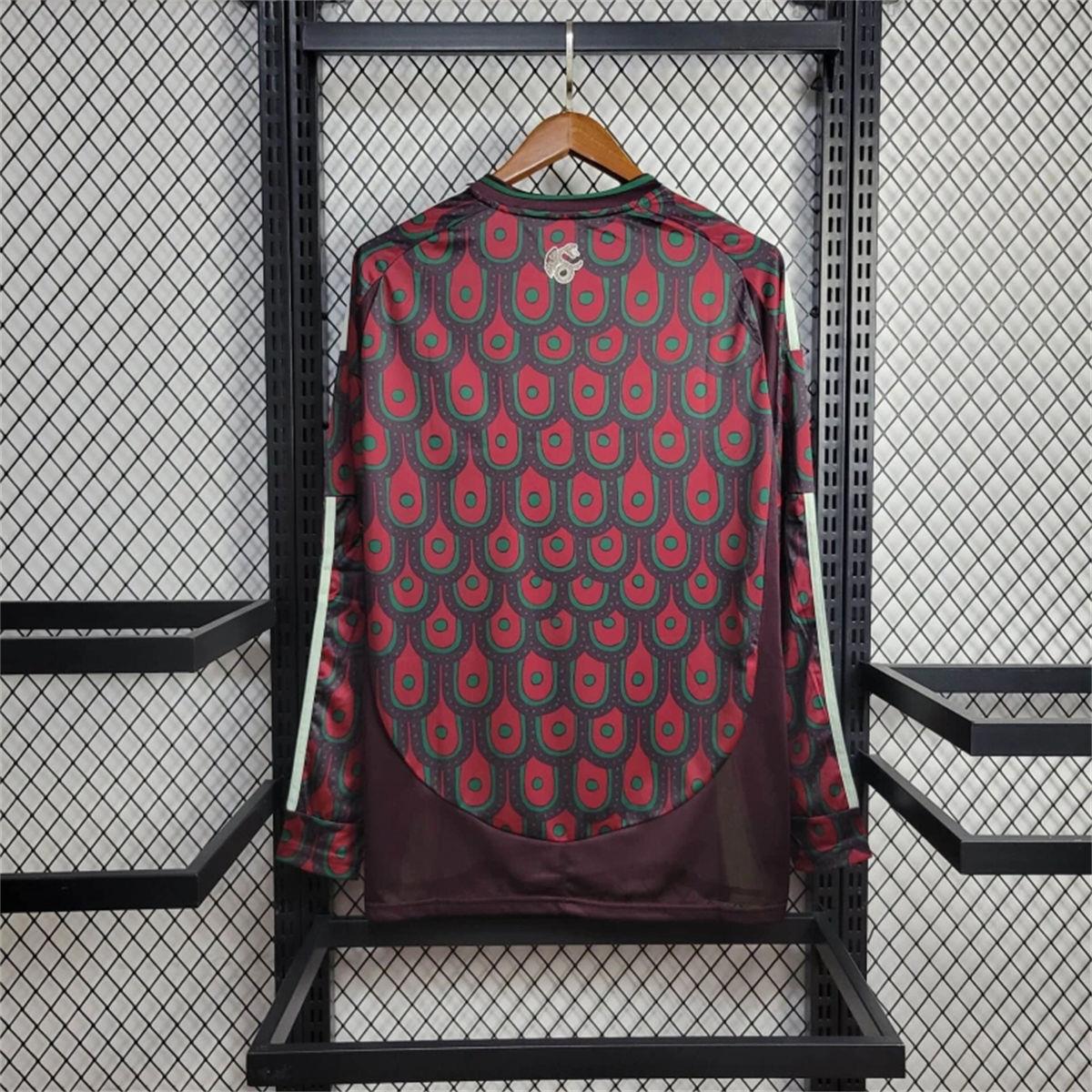 24/25 Mexico Home Long Sleeve jersey Fan Version