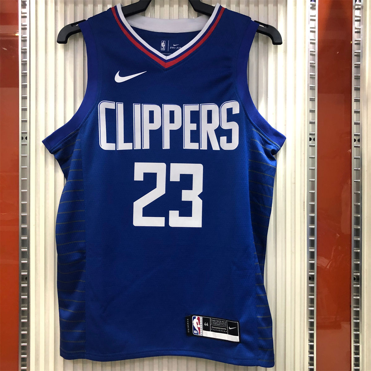 NBA Los Angeles Clippers V neck Blue Jersey WILLIAMS#23 S-XXL
