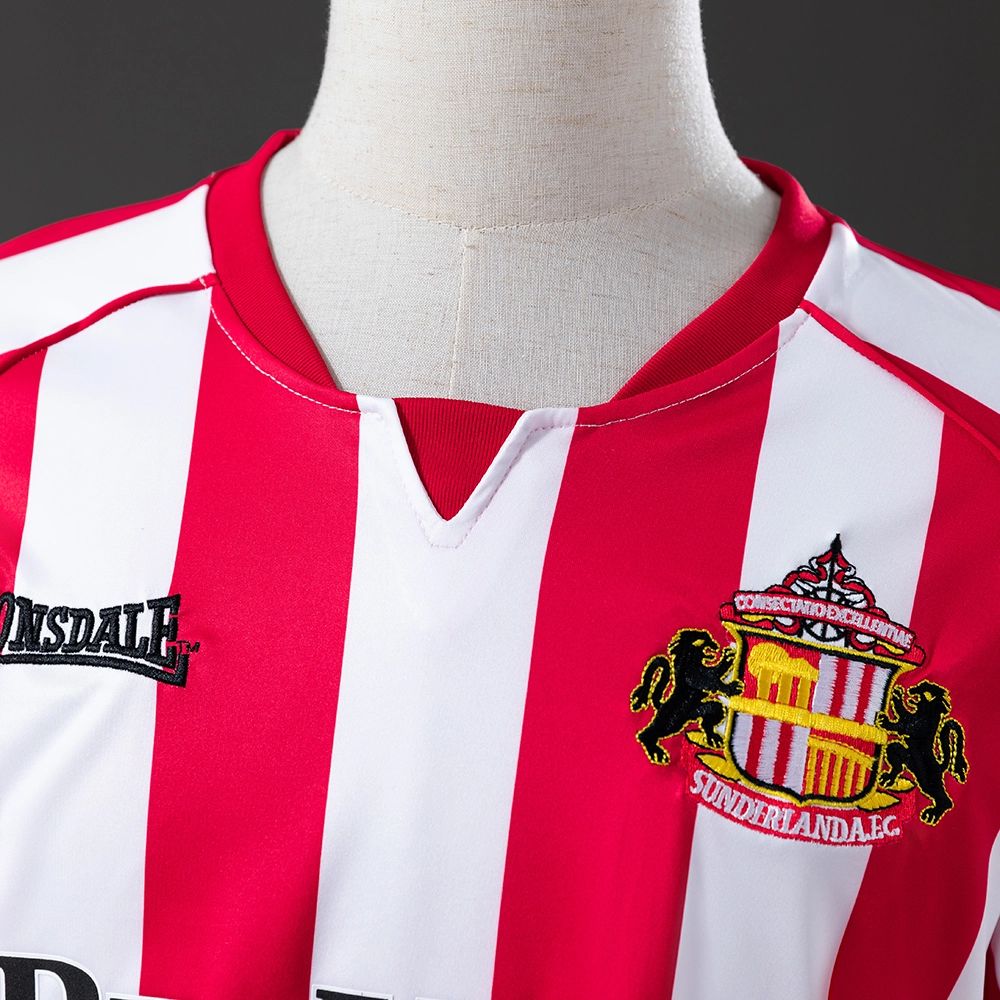 Retro 2005/06 Sunderland Home jersey Fan version