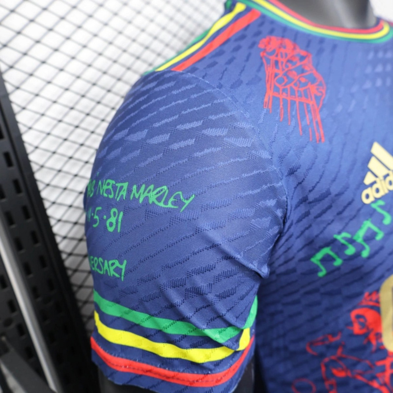 25/26 Ajax Special Edition Royal Blue  jersey Player Version