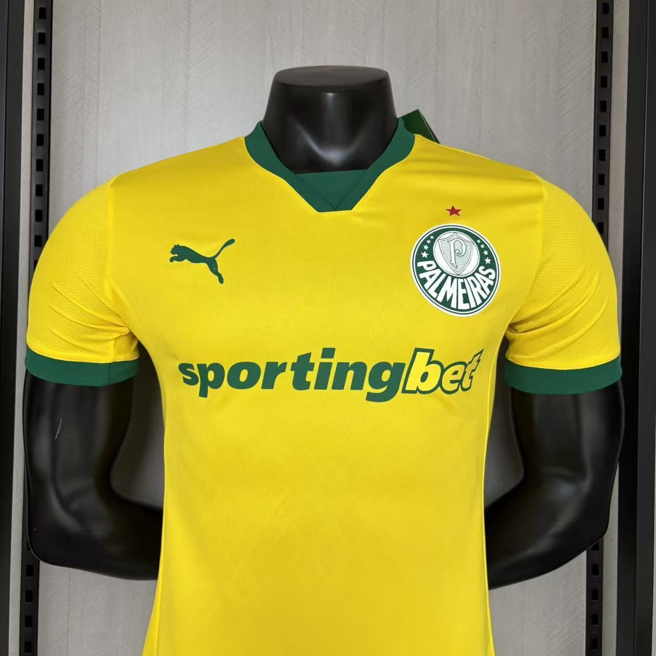 2025/26 Palmeiras Second Away Jersey Player Version