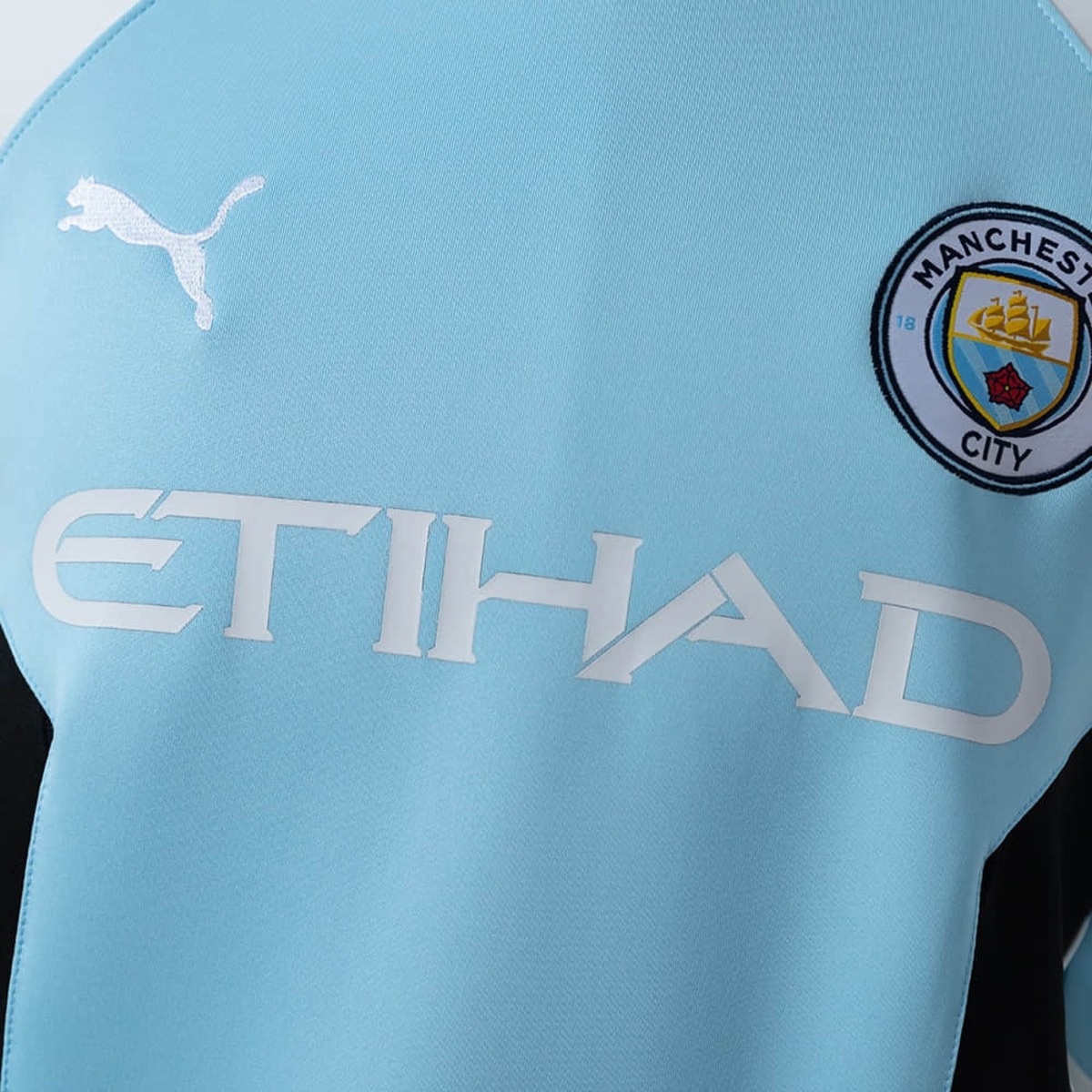 2025/26 Manchester City Long Sleeve Sky Blue Sweatshirt