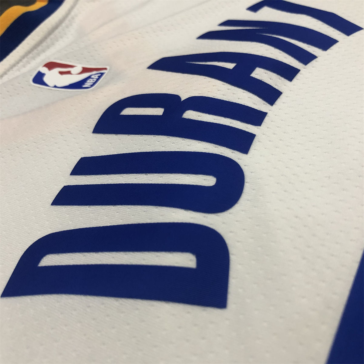 NBA Golden State Warriors V neck White Jersey DURANT#35 S-XXL