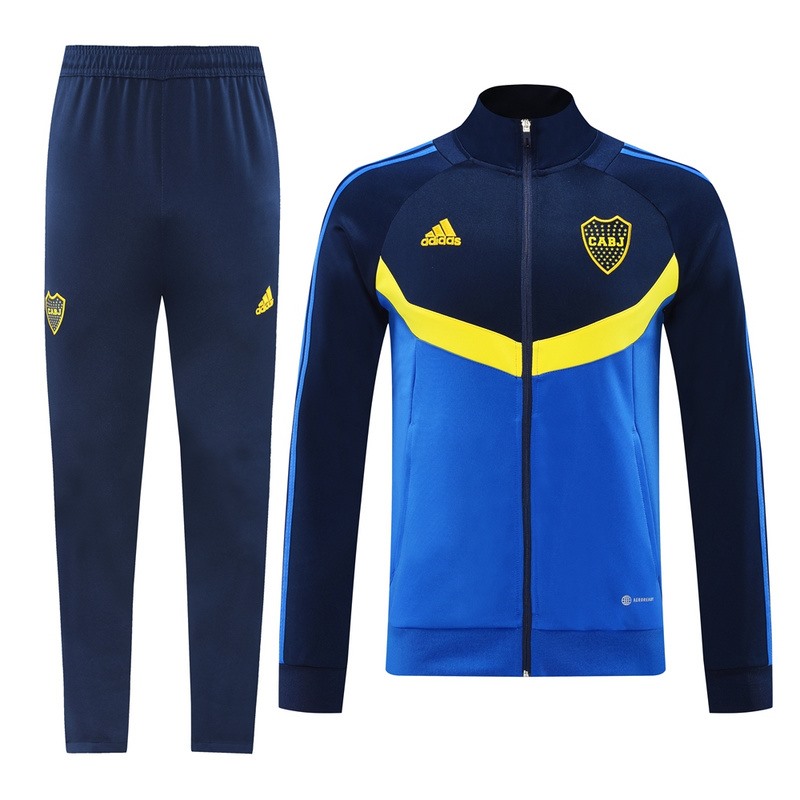 2024 Boca Blue Jacket Training Suit Set Football Team Shirt Sports Fashion
