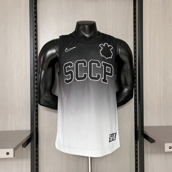 2025/26 Corinthians Black and White jersey Fan Version