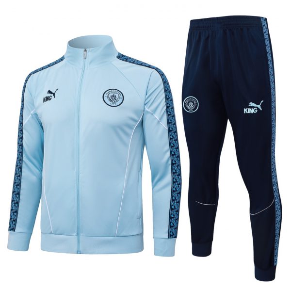 2026 Manchester City Light blue Jacket Training Suit Set