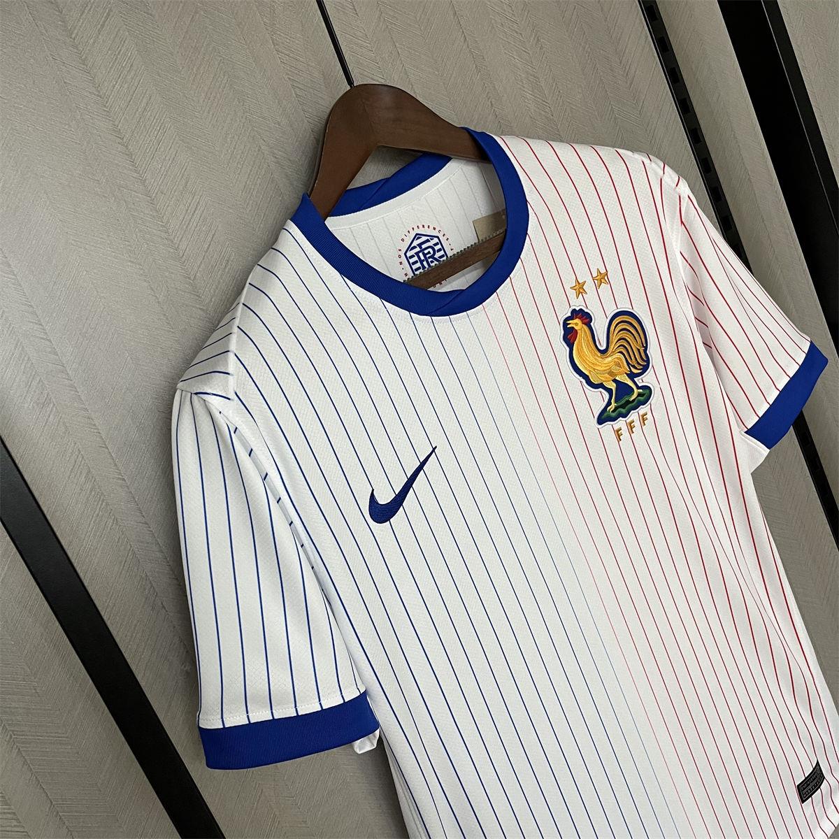 2024/25 France Euro Away Jersey Fan Version